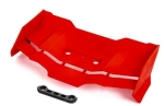 TRX9517R Heckflügel für TRX Sledge rot
